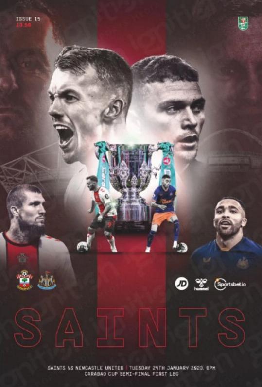 2023 CARABAO CUP SEMI-FINAL - SOUTHAMPTON v NEWCASTLE UNITED